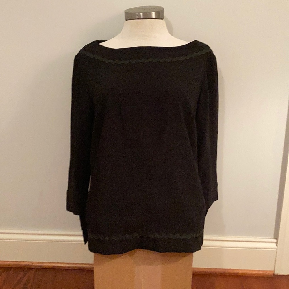 Trina Turk Elegant Black Top